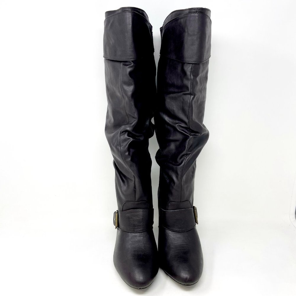 Rampage Dark Brown Knee High Boots - Picture 2 of 5